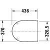 Kép 2/5 - Duravit Starck 3 wc ülőke 0063810000