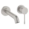 Kép 1/2 - Grohe Essence New 2-lyukú fali mosdócsaptelep, supersteel 19408DC1