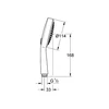 Kép 2/2 - GROHE Power&Soul Cosmopolitan kézizuhany 115 mm 27661000