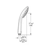 Kép 2/2 - GROHE Euphoria kézizuhany Eco, 1/2" 27238000