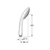 Kép 2/2 - GROHE Euphoria kézizuhany Champagne, 1/2" 27222000