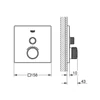 Kép 2/2 - GROHE Grohtherm SmartControl termosztátos színkészlet 29123000