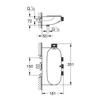 Kép 2/3 - Grohe Grohtherm SmartControl Combi termosztatikus zuhanykeverő 3 szelepes 34713000