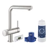 Kép 1/2 - GROHE Blue Pure Minta Starter kit szálcsiszolt 30382DC0
