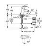 Kép 2/2 - Grohe Eurosmart  hidegindítású mosdócsaptelep 32926002