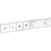 Kép 1/2 - Hansgrohe RainSelect Termosztát falsík alatti szereléshez, 3 fogyasztóhoz, matt fehér 15381700