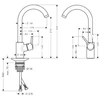 Kép 2/2 - Hansgrohe Talis S2 Variarc mosogató csaptelep 14870000