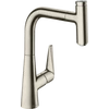 Kép 1/2 - Hansgrohe Talis Select S konyhai csaptelep 220, kihúzható kifolyóval, rozsdamentes acél hatású 72822800