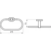 Kép 2/2 - Ravak Ovális törölközőtartó CR 300.00 X07P190