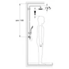 Kép 2/7 - GROHE 27296001 EUPHORIA termosztatikus zuhanyrendszer