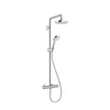 Kép 1/2 - Hansgrohe Croma Select S 180 2jet Showerpipe Ecosmart fehér 27254400