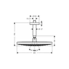 Kép 2/2 - Hansgrohe Raindance Select S 300 2jet fejzuhany 27337400