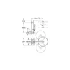 Kép 2/2 - Grohe Rainshower termosztátos zuhanyrendszer 40cm-es  esőztetővel 27174001
