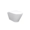 Kép 1/5 - AREZZO design Vermont perem nélküli függesztett WC AR-600R