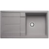 Kép 1/5 - BLANCO METRA 5S Silgranit mosogató szűrőkosárral, alumetál 513204