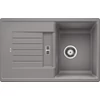 Kép 1/6 - BLANCO ZIA 45S Silgranit mosogató szűrőkosárral (alumetál, #514725)