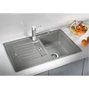 Kép 6/6 - BLANCO ZIA 45S Silgranit mosogató szűrőkosárral (alumetál, #514725)