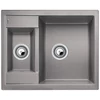 Kép 1/5 - BLANCO METRA 6 Silgranit mosogató szűrőkosárral (alumetál, #516172)