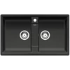 Kép 1/6 - BLANCO ZIA 9 Silgranit mosogató szűrőkosárral (antracit, #516686)