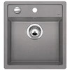 Kép 1/4 - BLANCO DALAGO 45 Silgranit mosogató (alumetál, #517157)