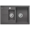 Kép 1/5 - BLANCO METRA 6S COMPACT Silgranit mosogatótál dugókiemelővel (palaszürke, #518876)