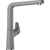 Kép 1/6 - BLANCO AVONA-S kihúzható fejes SILGRANIT-Look mosogató csaptelep, alumetál 521279