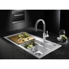 Kép 7/7 - BLANCO CARENA-S Vario kihúzható fejes SILGRANIT-Look mosogató csaptelep, tartufo 521376