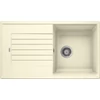Kép 1/5 - BLANCO Zia 5S Silgranit mosogató szűrőkosárral jázmin 520516