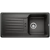 Kép 1/6 - BLANCO FAVOS 45S Silgranit mosogató (fekete, 526079)