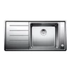 Kép 1/6 - BLANCO ANDANO XL 6 S-IF rozsdamentes acél mosogató jobboldali főmedencével 522999