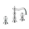 Kép 1/2 - Bugnatese Arcadia 8312KCR Álló 3 üléses mosdó csaptelep swarovski fogantyúval CR / KRÓM