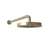 Kép 1/2 - Bugnatese KOBUK Kerek zuhanyfej 20 cm átmérővel, 40 cm-es zuhanykarral bronz szín 93848BR