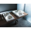 Kép 1/5 - Duravit Architec 50x50 cm ráültethető mosdó csaplyuk balra 0320500009