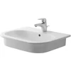 Kép 1/7 - Duravit D-Code 54x43 cm beépíthető mosdó 033754 (0337540000)