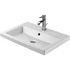 Kép 1/5 - Duravit 2nd floor 60x43 cm beépíthető mosdó 0347600000