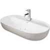 Kép 1/4 - Duravit Luv 80x40 cm ráültethető mosdó, szatén homok 0380802100