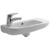 Kép 1/5 - Duravit D-Code 50x22 cm kézmosó csaplyuk bal oldalon 07065000092