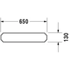 Kép 2/5 - Duravit 1930 Polc 650 mm 0892650000