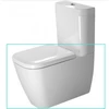 Kép 1/11 - Duravit Happy D.2 monoblokkos wc alsó rész HygieneGlaze felület 2134092000