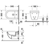 Kép 2/4 - Duravit Starck 3 fali bidé 2230150000