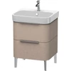 Kép 5/7 - Duravit Happy D.2 60x50,5 cm bútorral aláépíthető mosdó 2318600000