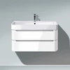 Kép 8/9 - Duravit Happy D.2 65x50,5 cm bútorral aláépíthető mosdó 2318650000