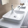 Kép 6/7 - Duravit Starck 1 46x46 cm ráültethető mosdó 2322460000