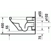 Kép 3/4 - Duravit Durastyle fali wc 2537090000