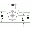 Kép 4/4 - Duravit Durastyle fali wc 2537090000