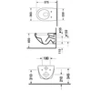 Kép 4/4 - Duravit Architec fali wc 2546090064