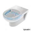 Kép 6/6 - Duravit Durastyle Basic Rimless (öblítőperem nélküli) fali wc HygieneGlaze felület 2562092000