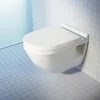 Kép 2/5 - Duravit Starck 3 fali wc lassú záródású wc ülőkével 42000900A1