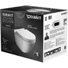 Kép 2/7 - Duravit Starck 3 fali wc szett, ülőkével 42250900A1