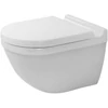 Kép 3/7 - Duravit Starck 3 fali wc szett, ülőkével 42250900A1